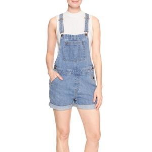 gap overall shorts